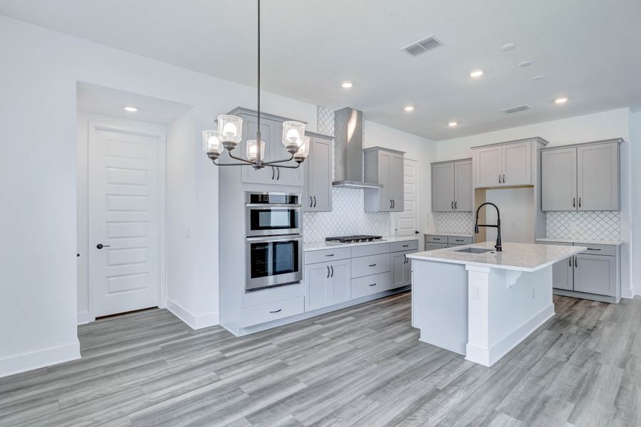 Representative furnished interior of a home built from the Faulkner by Rockwell Homes in Northlake At Ovation, Winter Garden (Image 16).