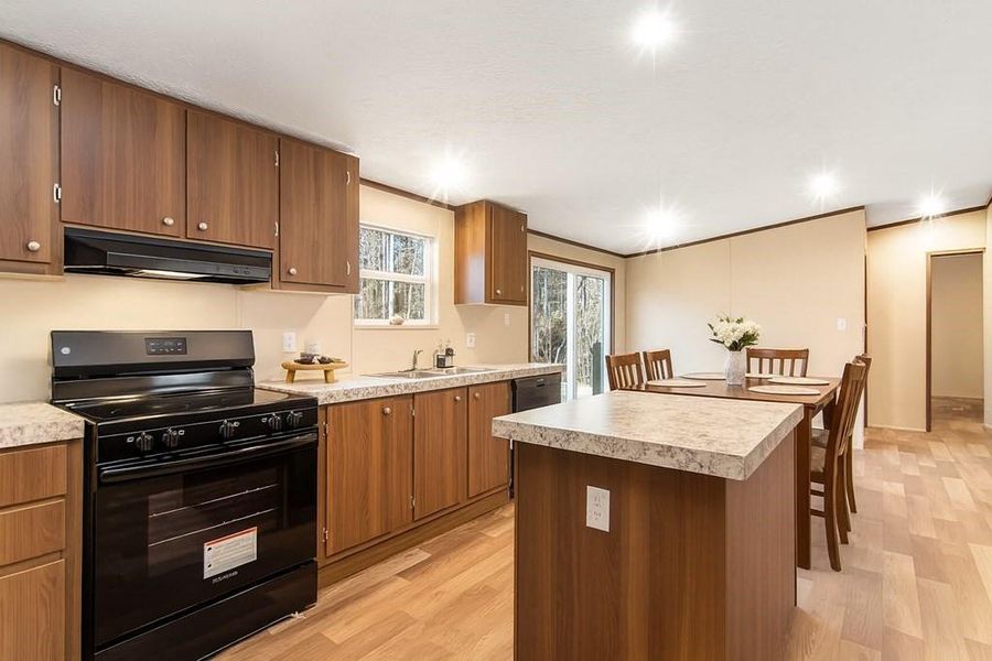 Furnished interior view inside a new home in , Ellijay (Image 28).