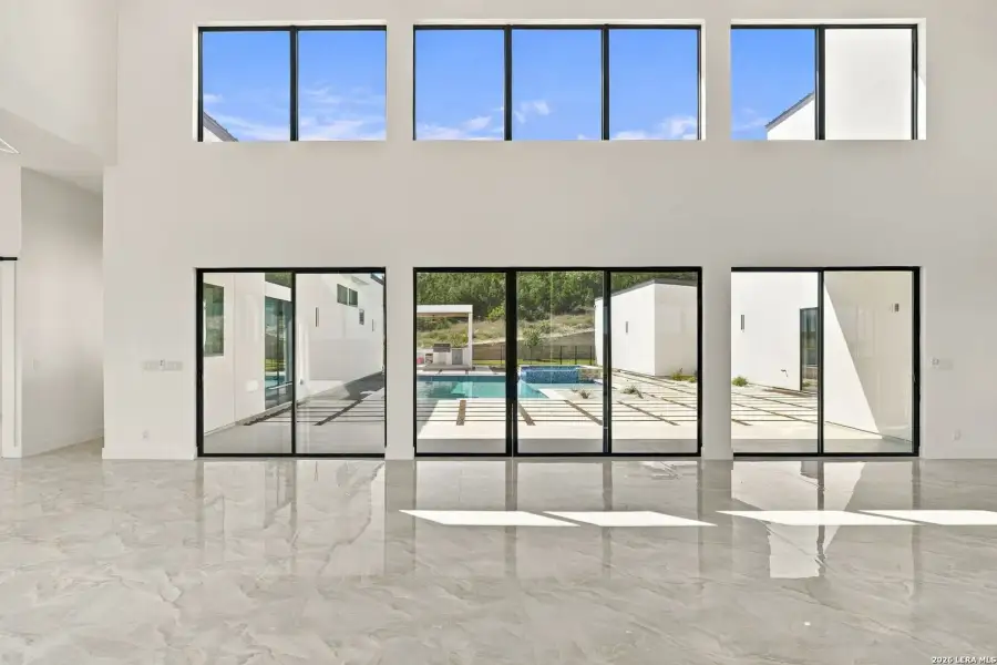 Exterior details and patio area of a home in , San Antonio (Image 51).