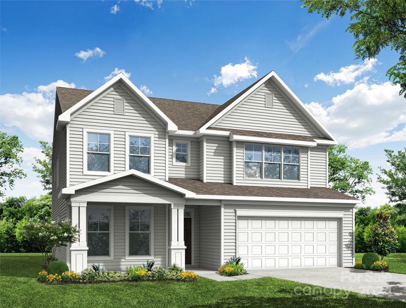 Homesite 75 will feature a Davidson G floorplan with front load garage.