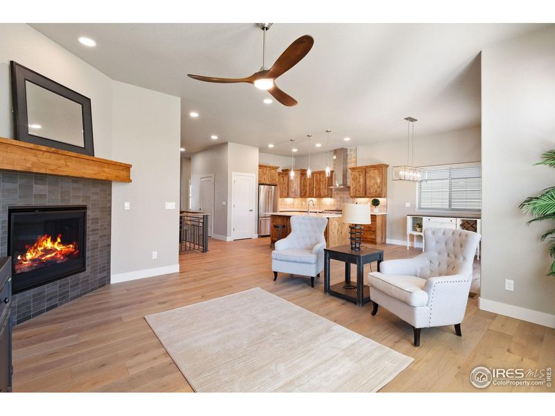 Furnished interior view inside a new home in , Loveland (Image 11).