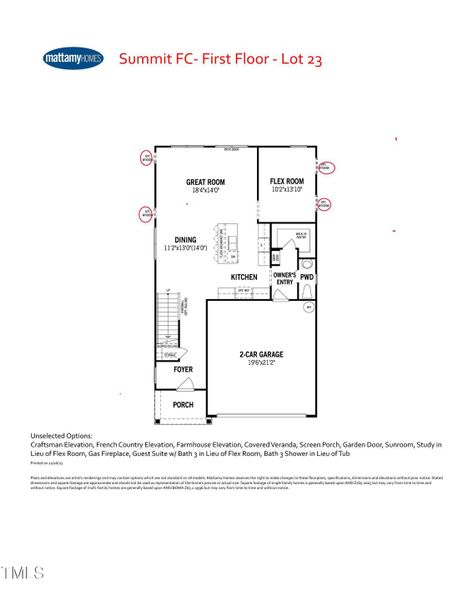 Summit FC - Lot 23 - SPEC_Page_2