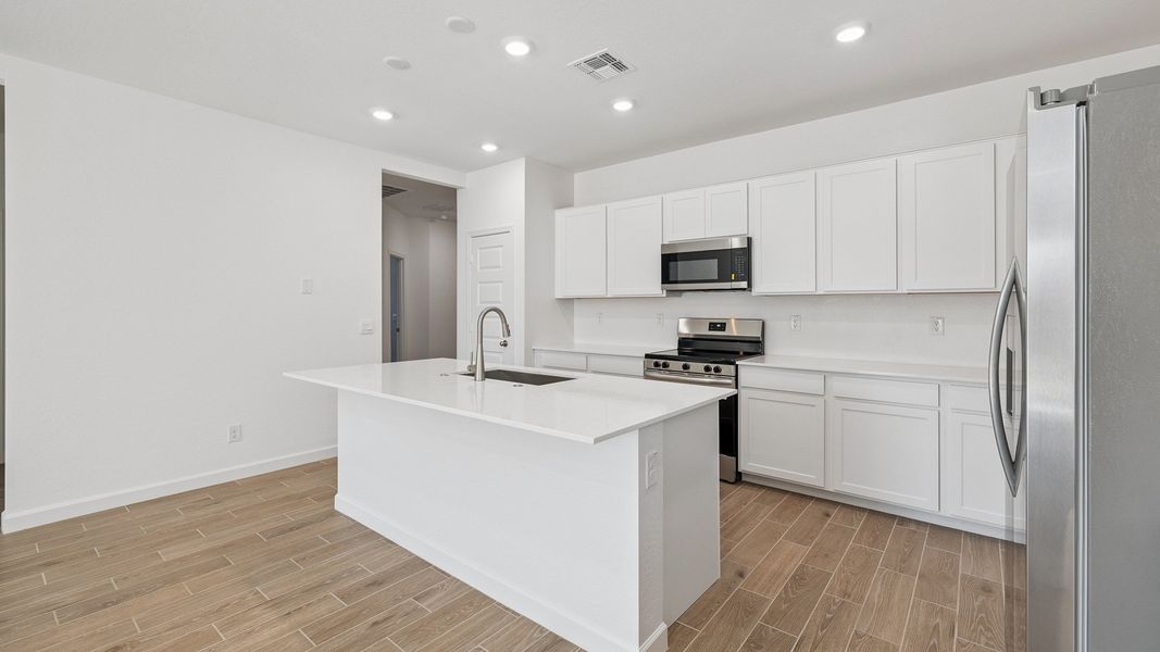 Furnished interior view inside a new home in Apache Farms, Buckeye (Image 8).