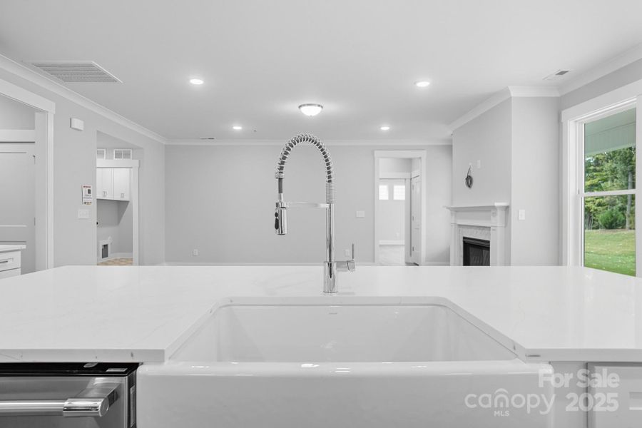 Furnished interior view inside a new home in Heritage - 55+ Community, Indian Trail (Image 8). Furnished interior view inside a new home in Heritage - 55+ Community, Indian Trail (Image 8).