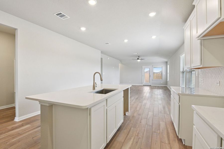 Furnished interior view inside a new home in Sagebrooke - Premier Series, San Antonio (Image 6).