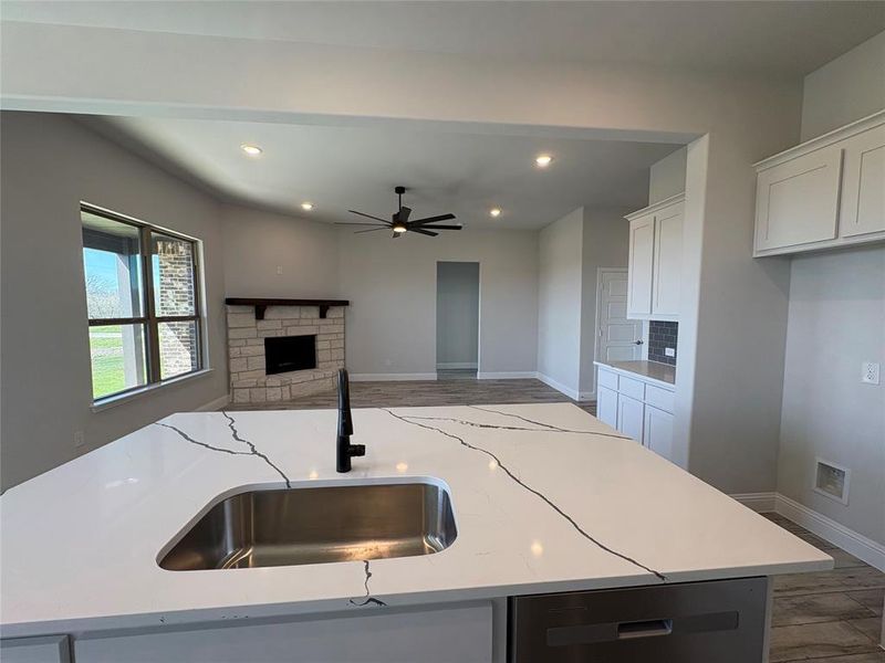 Furnished interior view inside a new home in , Lowry Crossing (Image 4).