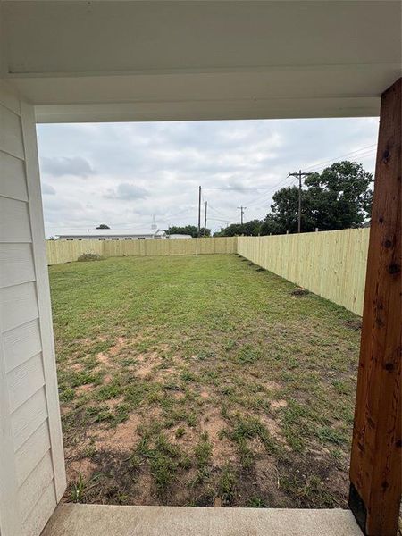 Exterior details and patio area of a home in , Riesel (Image 17). Exterior details and patio area of a home in , Riesel (Image 17).