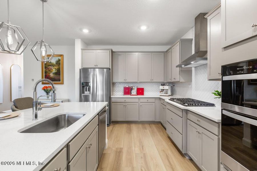Furnished interior view inside a new home in , St. Augustine (Image 52).