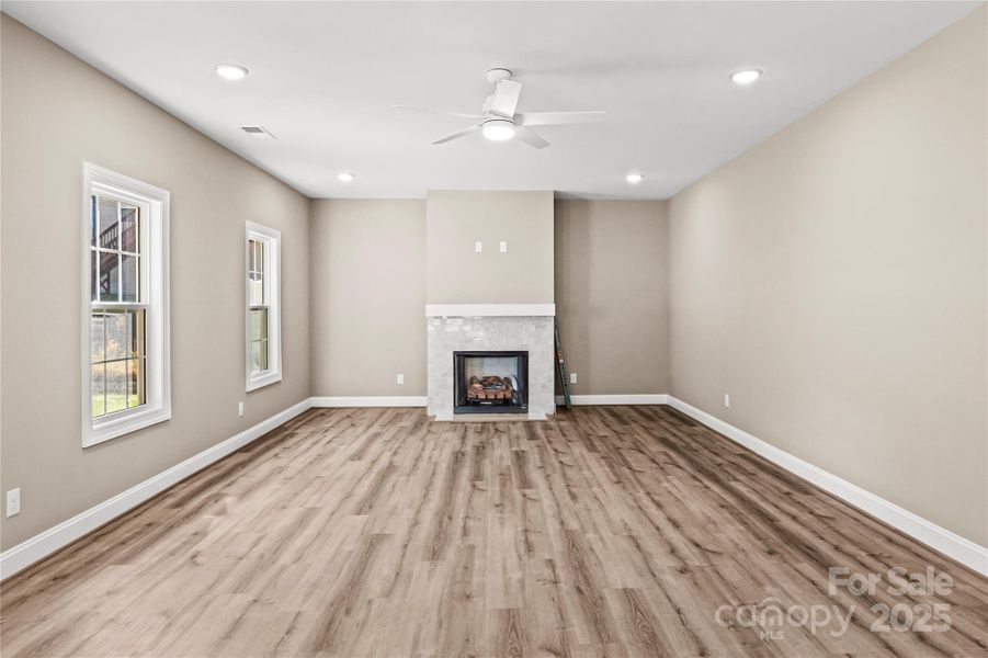 Spacious, unfurnished interior of a new home in , Winston-Salem (Image 35).