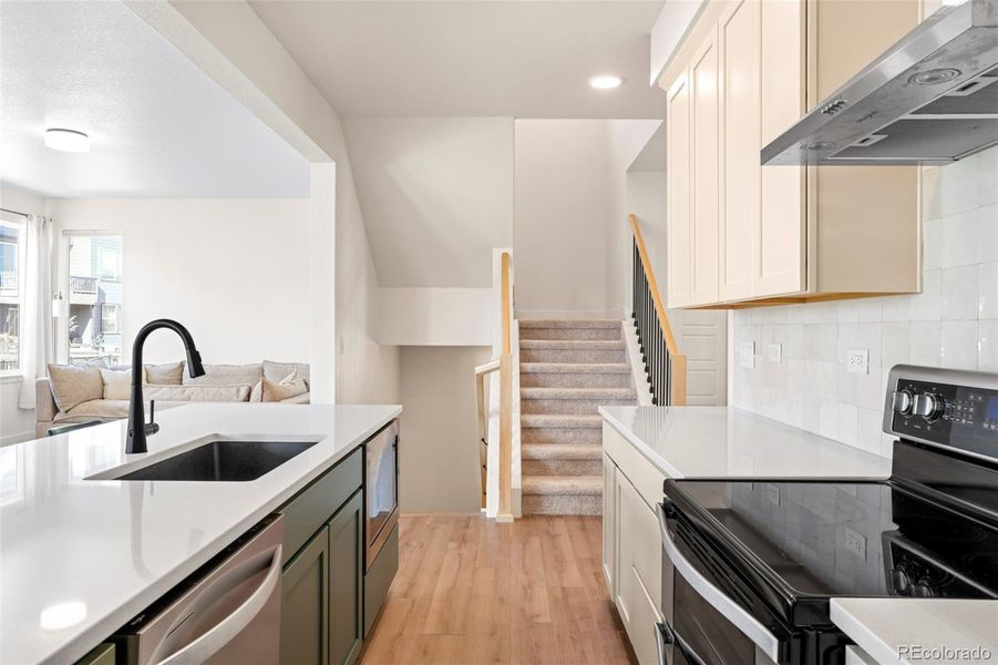 Furnished interior view inside a new home in , Morrison (Image 3). Furnished interior view inside a new home in , Morrison (Image 3).