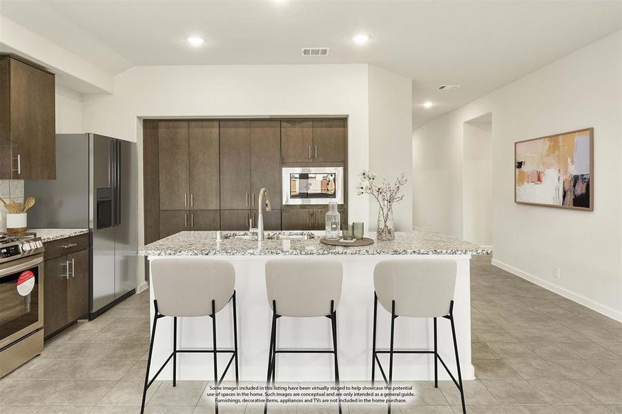 Furnished interior view inside a new home in Heartland Elements, Crandall (Image 15). Furnished interior view inside a new home in Heartland Elements, Crandall (Image 15).