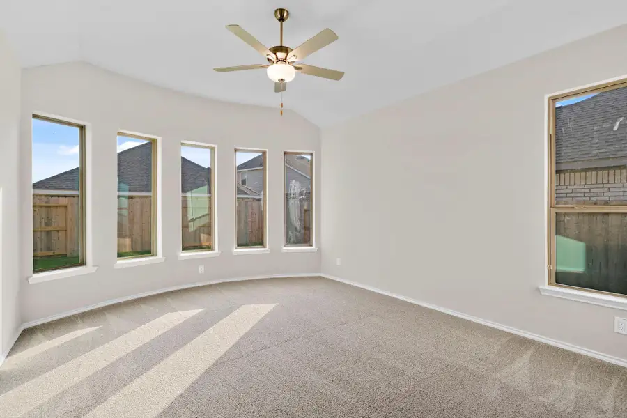 Spacious, unfurnished interior of a new home in The Trails, New Caney (Image 25). Spacious, unfurnished interior of a new home in The Trails, New Caney (Image 25).