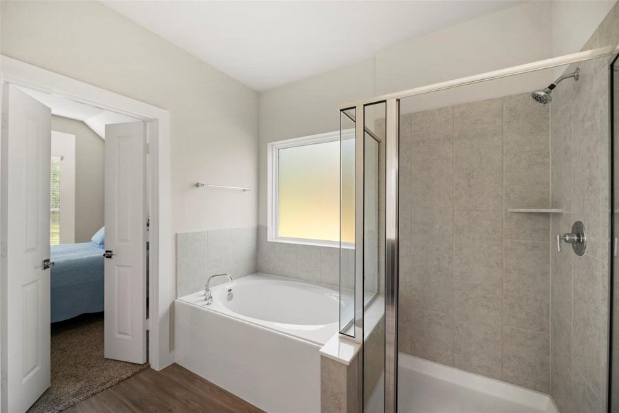 Furnished interior view inside a new home in Oakwood Ranch, Willis (Image 6). Furnished interior view inside a new home in Oakwood Ranch, Willis (Image 6).