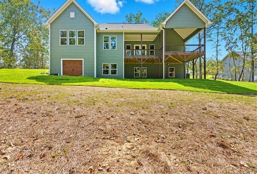 Front exterior of a new home in , Kingston, GA, highlighting curb appeal (Image 25).
