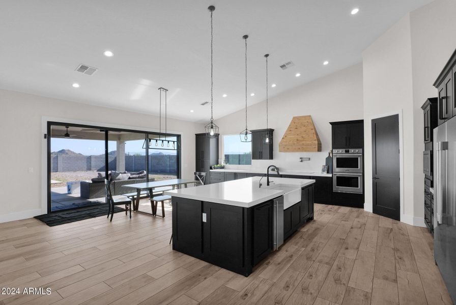 Kitchen and Dining room