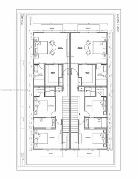 2D floor plan layout of this home in , Miramar, FL (Image 3).
