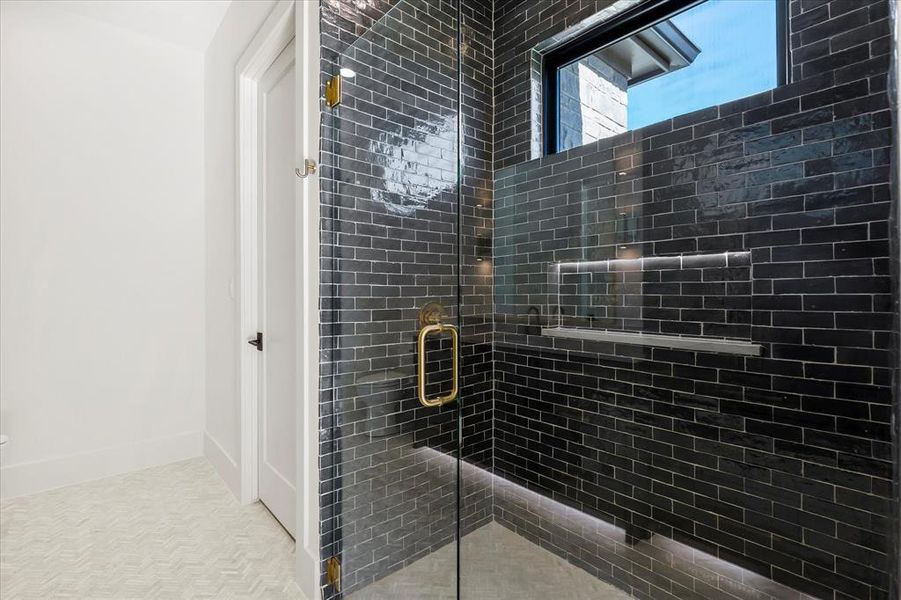 Close-up of interior finishes inside a home in , Heath (Image 20).