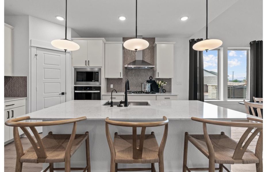 Representative furnished interior of a home built from the Puma by Pulte Homes in Nopal Valley, San Antonio (Image 7). Representative furnished interior of a home built from the Puma by Pulte Homes in Nopal Valley, San Antonio (Image 7).