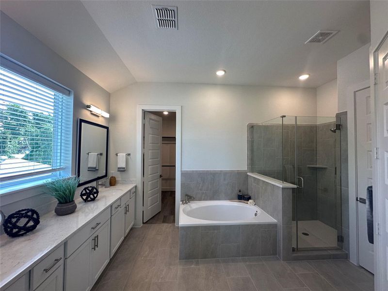 Furnished interior view inside a new home in Shady Acres, Houston (Image 9). Furnished interior view inside a new home in Shady Acres, Houston (Image 9).