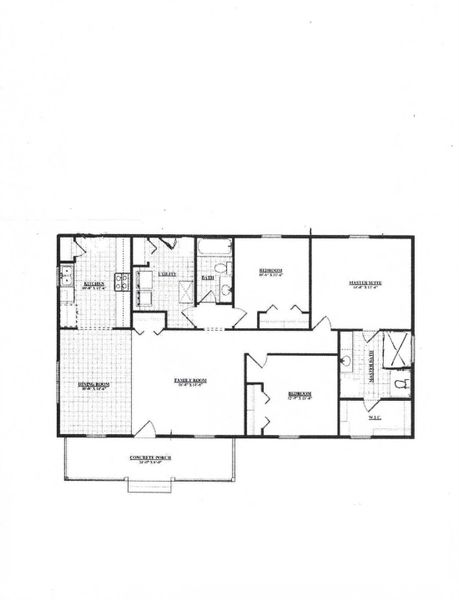 2D floor plan layout of this home in , Rutherfordton, NC (Image 3).