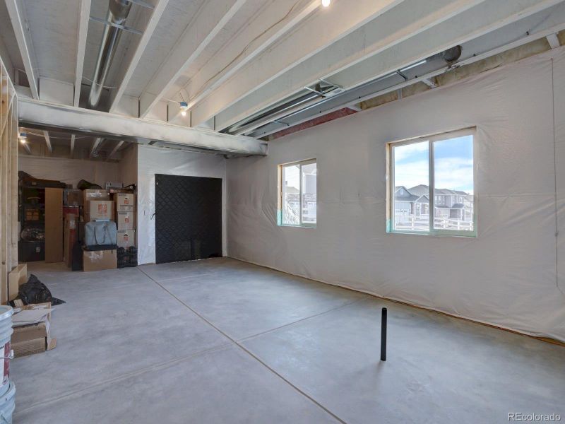 In-progress construction of a new home in Crystal Valley Pine Ridge, Castle Rock, CO (Image 33).