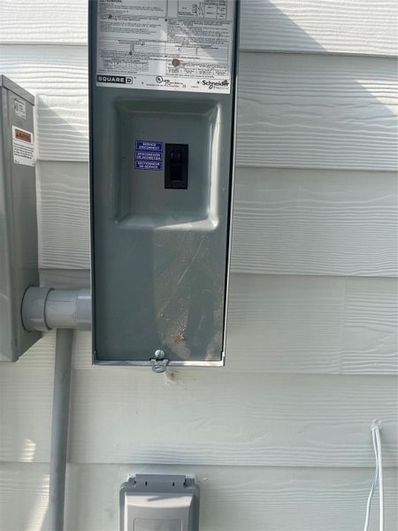 8006 Cora St transfer switch allows you to run your home on a generator