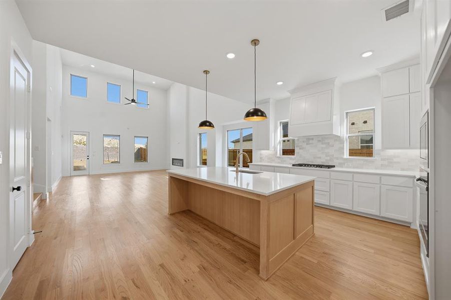 Furnished interior view inside a new home in Aster Park, McKinney (Image 8). Furnished interior view inside a new home in Aster Park, McKinney (Image 8).