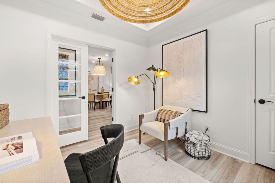 Furnished interior view inside a new home in Del Webb Savannah at Heartwood, Richmond Hill (Image 11). Furnished interior view inside a new home in Del Webb Savannah at Heartwood, Richmond Hill (Image 11).