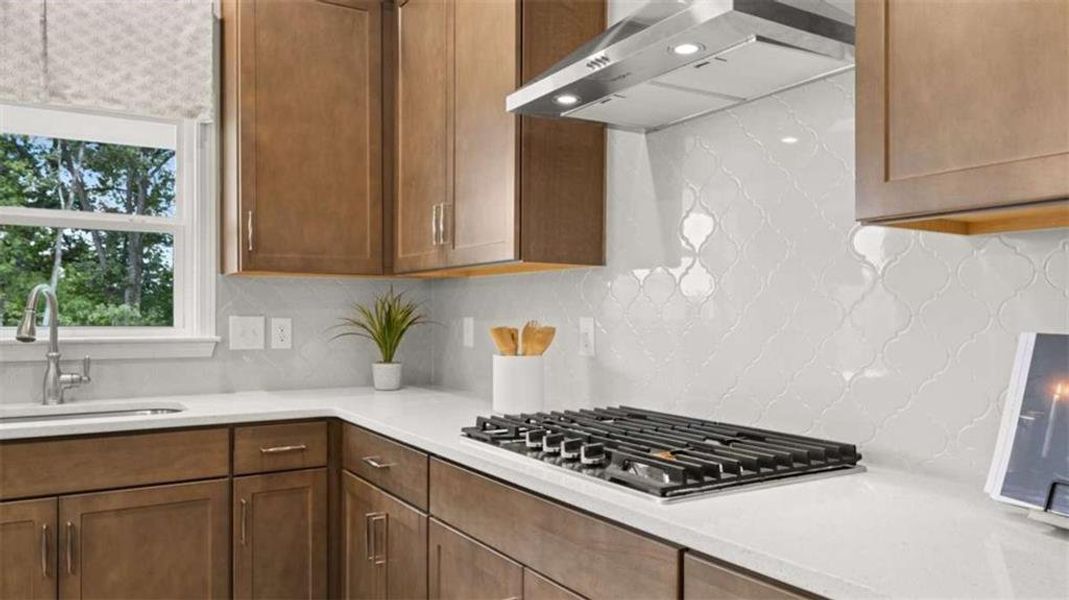 Furnished interior view inside a new home in Heritage Pointe, Senoia (Image 8).