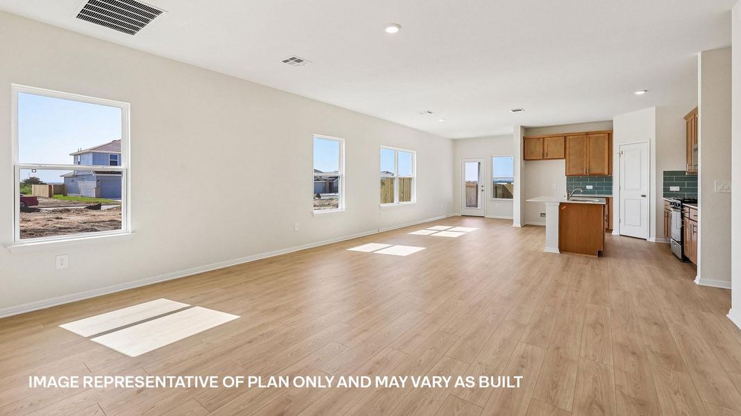 Spacious, unfurnished interior of a new home in Carillon, Manor (Image 13).