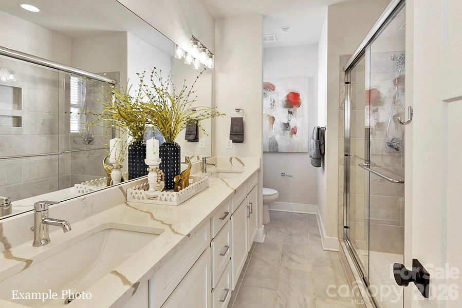 Furnished interior view inside a new home in LOSO Terraces, Charlotte (Image 7).