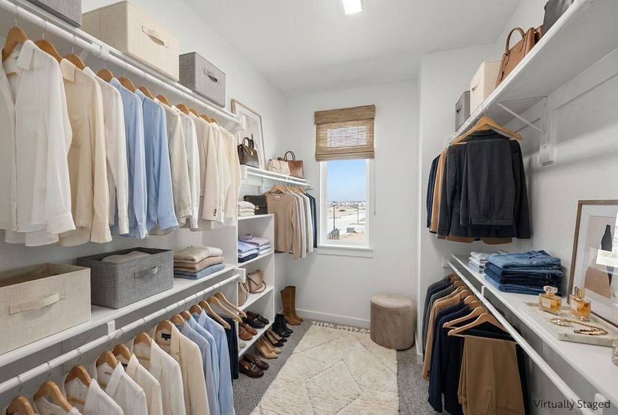 Furnished interior view inside a new home in Wildridge, Oak Point (Image 10).