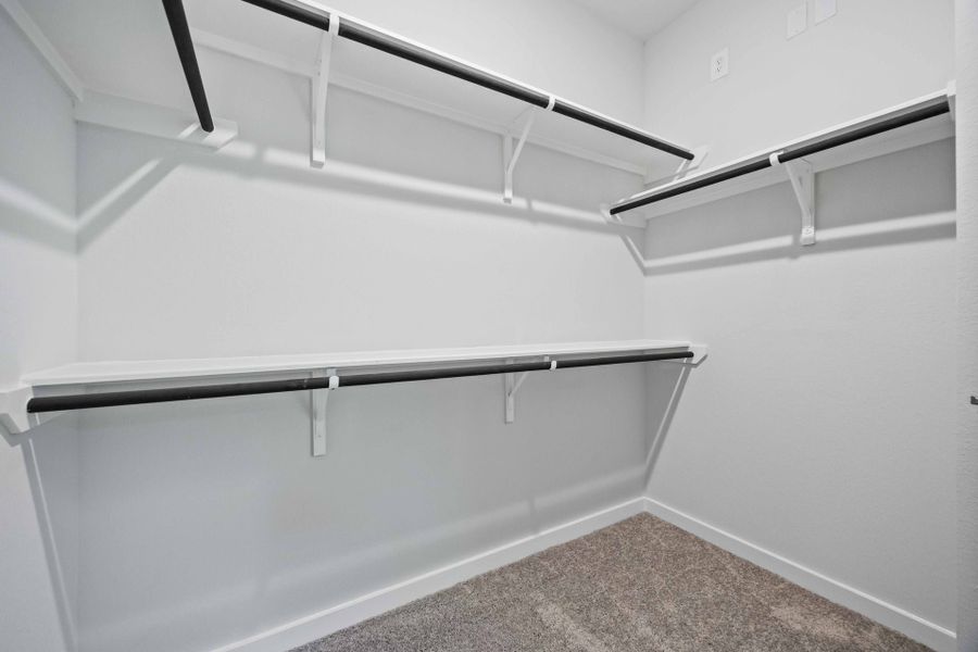 1267 Lilly Lane - Hawthorne - Owner's Walk-In Closet 1267 Lilly Lane - Hawthorne - Owner's Walk-In Closet