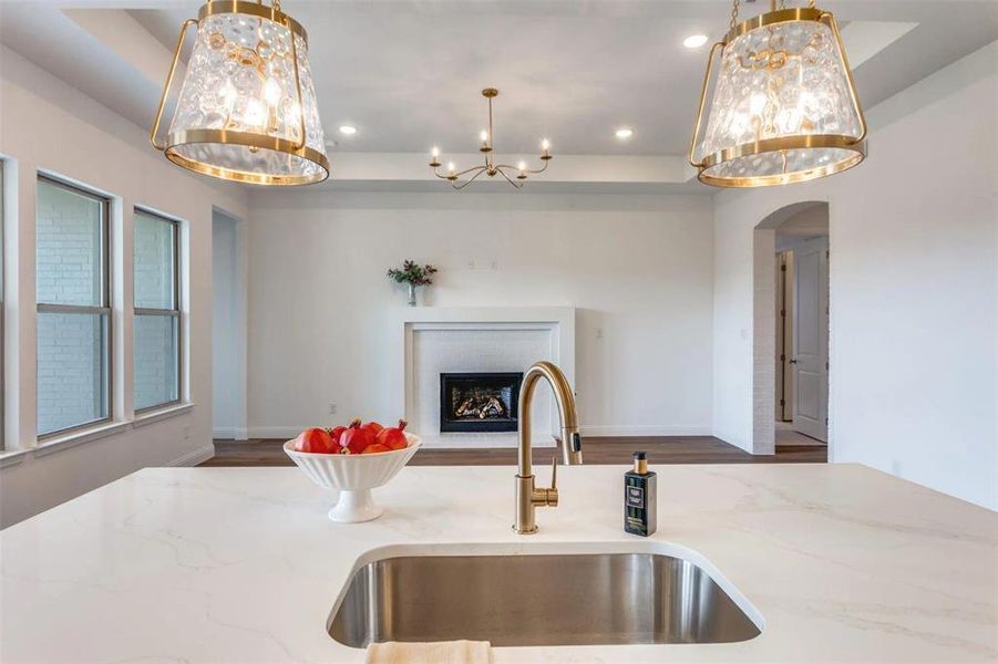 Close-up of interior finishes inside a home in , Aledo (Image 11). Close-up of interior finishes inside a home in , Aledo (Image 11).