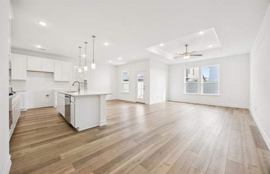 Spacious living areas