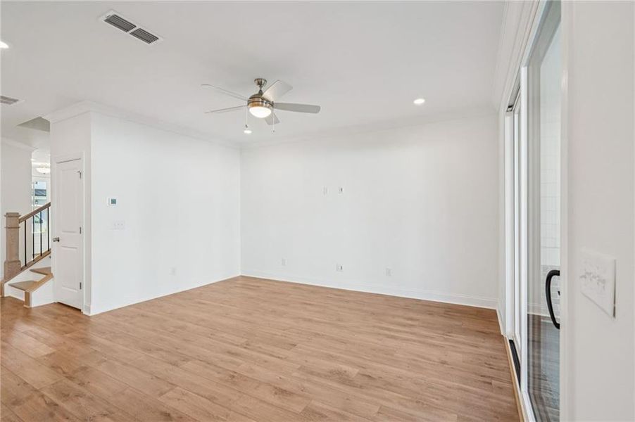 Spacious, unfurnished interior of a new home in Millcroft Townhomes, Buford (Image 14).