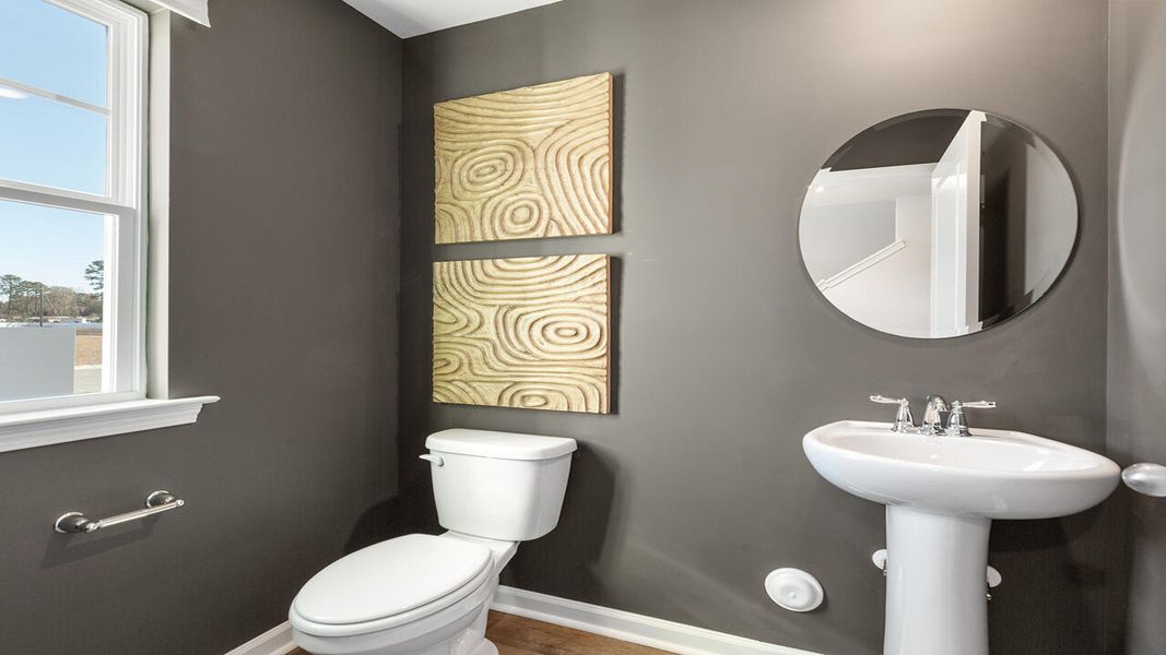 Furnished interior view inside a new home in McKenzie Gardens, Brunswick (Image 16).