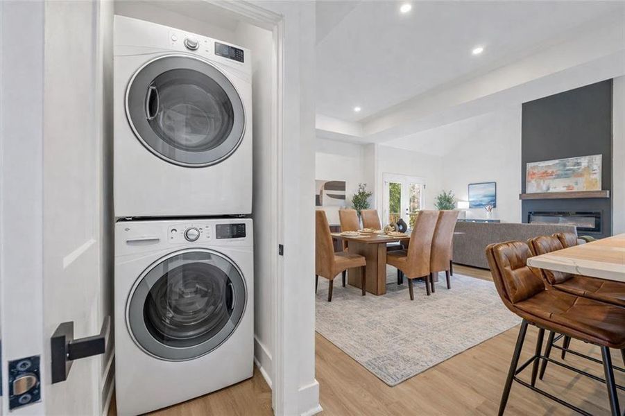 Furnished interior view inside a new home in , Atlanta (Image 22). Furnished interior view inside a new home in , Atlanta (Image 22).