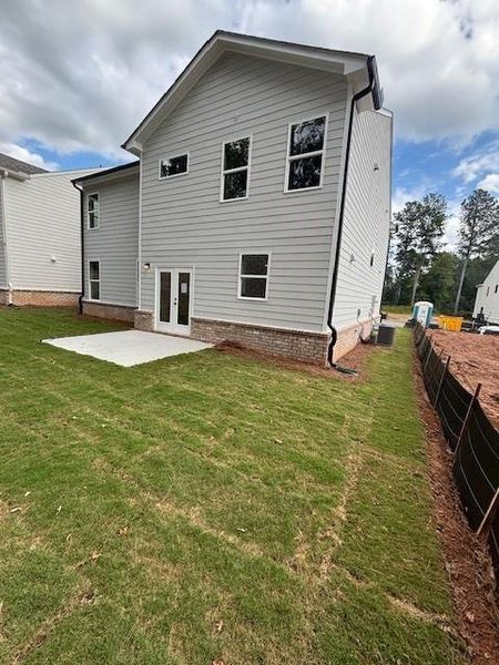 Exterior details and patio area of a home in , Buford (Image 19).