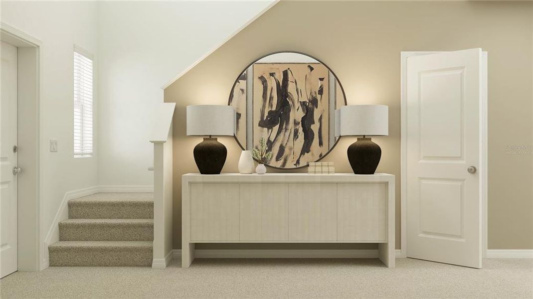 Furnished interior view inside a new home in Villa Mar, Winter Haven (Image 8).