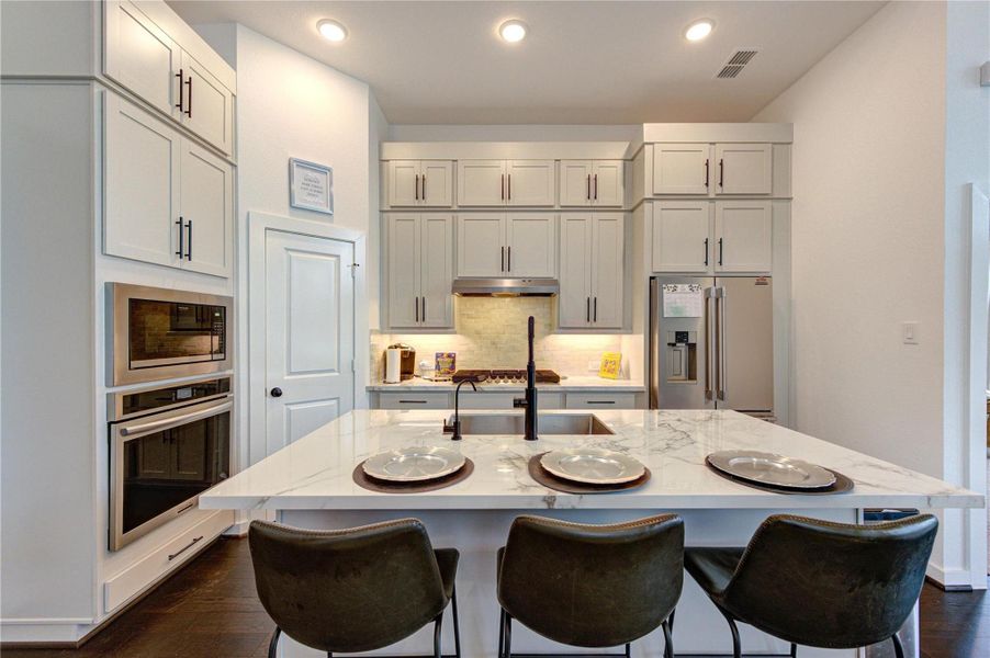 Furnished interior view inside a new home in Sienna 45', 50', Missouri City (Image 15).