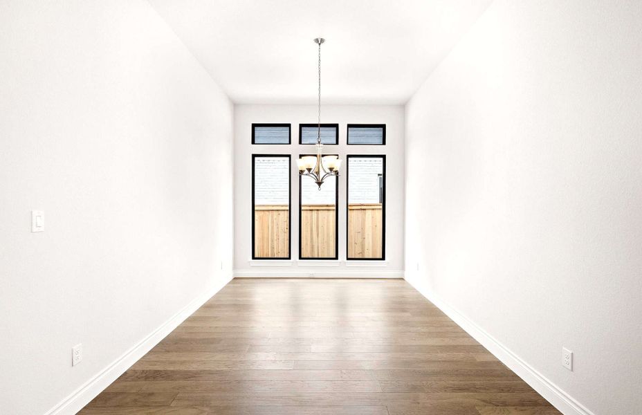Spacious, unfurnished interior of a new home in Bridgeland 50′, Cypress (Image 16).