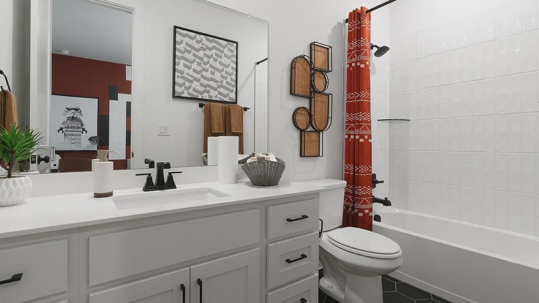 Furnished interior view inside a new home in Nolina, Georgetown (Image 11).