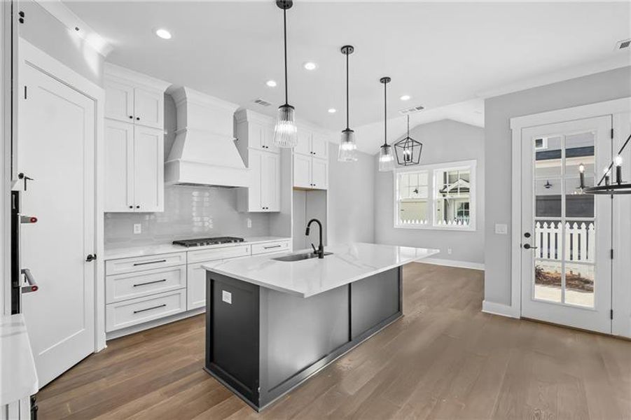 Furnished interior view inside a new home in , Ball Ground (Image 4). Furnished interior view inside a new home in , Ball Ground (Image 4).