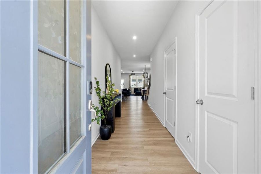 Furnished interior view inside a new home in Annsbury Park, Lilburn (Image 5).