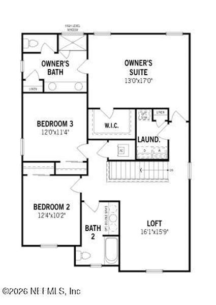 2D floor plan layout of this home in Sandridge Hills, Green Cove Springs, FL (Image 2). 2D floor plan layout of this home in Sandridge Hills, Green Cove Springs, FL (Image 2).