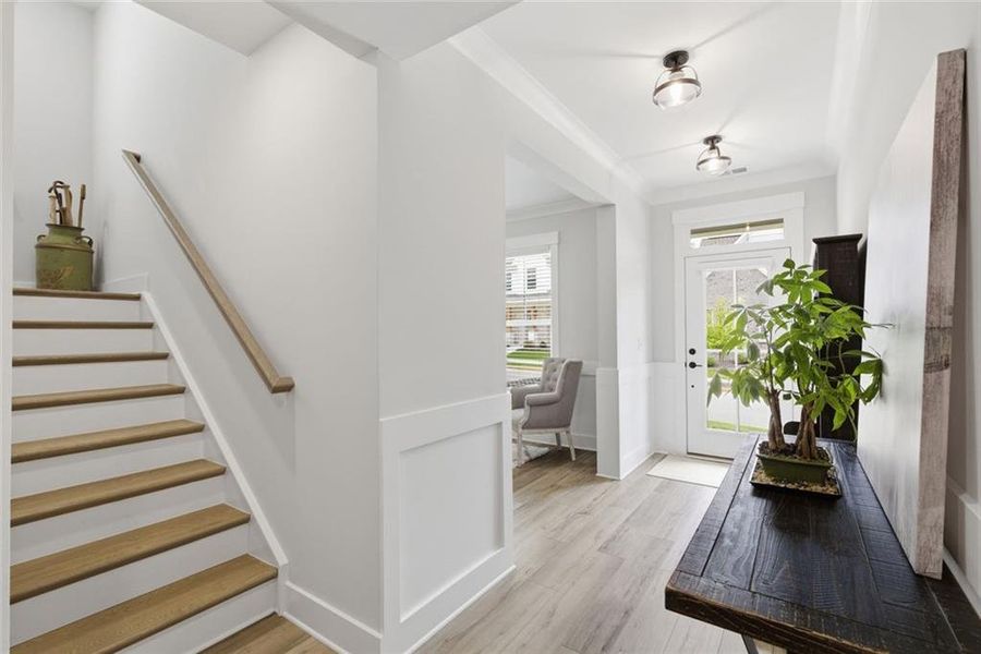 Furnished interior view inside a new home in Marble Tree, Ball Ground (Image 42).