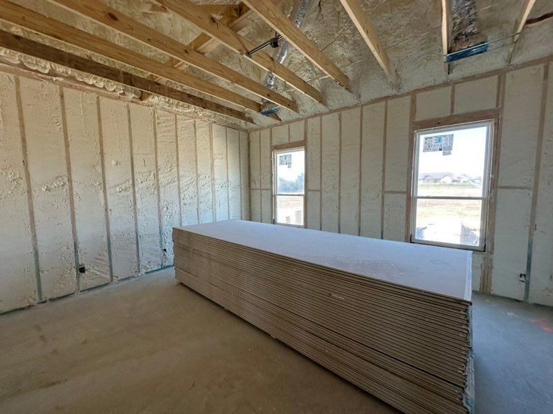 In-progress construction of a new home in Fannin Ranch, Leonard, TX (Image 16). In-progress construction of a new home in Fannin Ranch, Leonard, TX (Image 16).