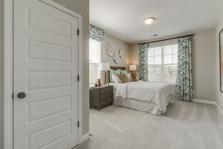 Representative furnished interior of a home built from the Yates - Vanguard Collection by Mungo Homes in Georgias Landing, Raleigh (Image 11).