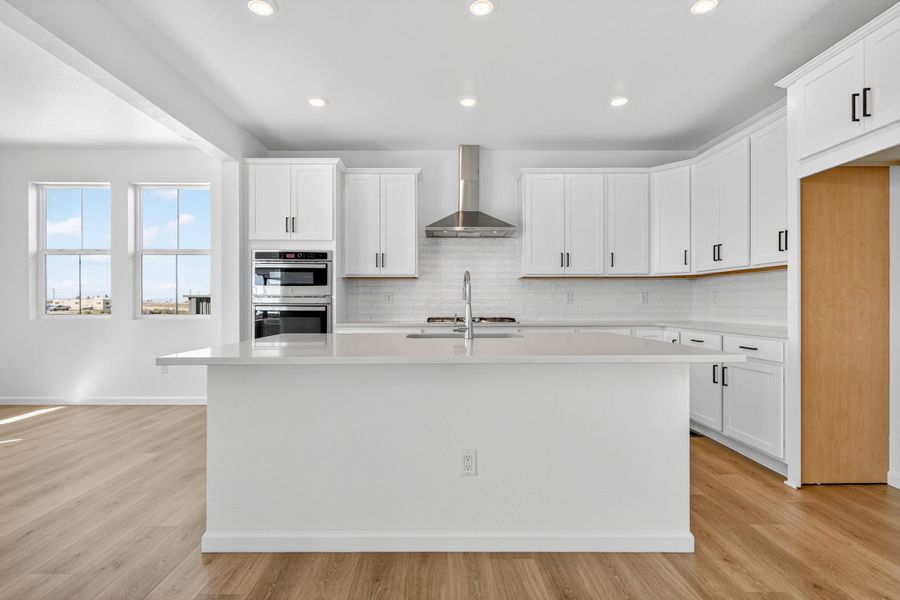 Furnished interior view inside a new home in Macanta, Castle Rock (Image 4).